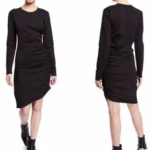 Veronica Beard black asymmetrical dress